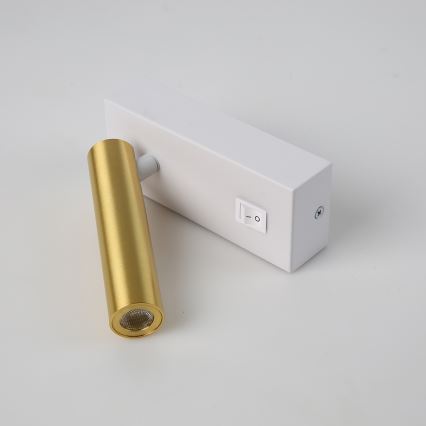 Brilagi - LED Kohtvalgusti seinale MAYA LED/3W/230V 4000K valge/kuldne