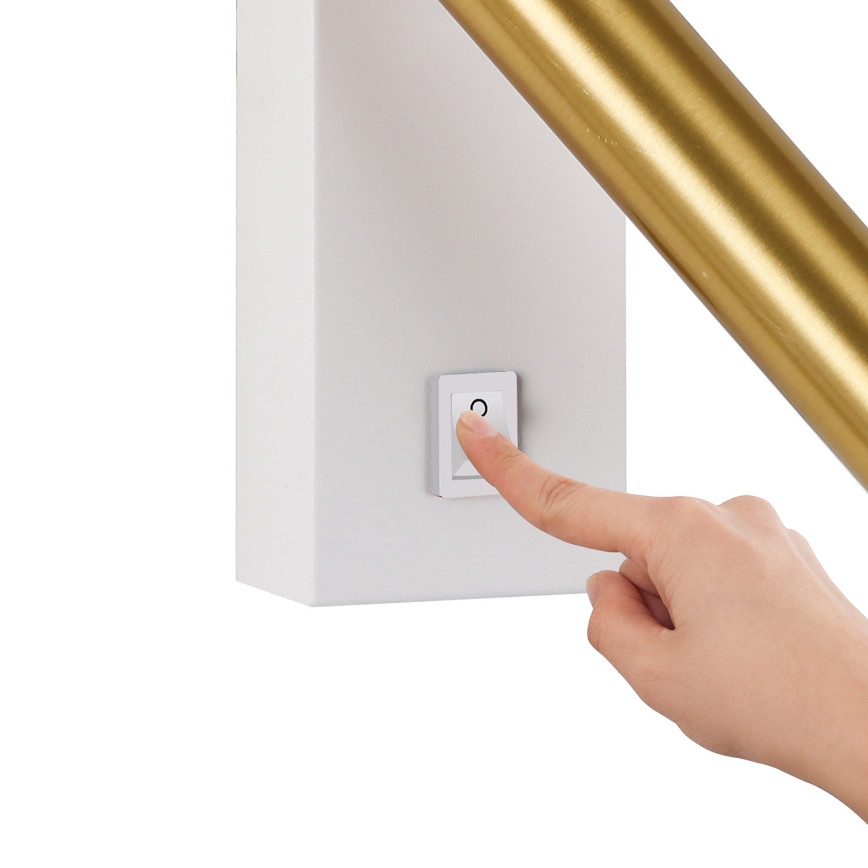 Brilagi - LED Kohtvalgusti seinale MAYA LED/3W/230V 4000K valge/kuldne