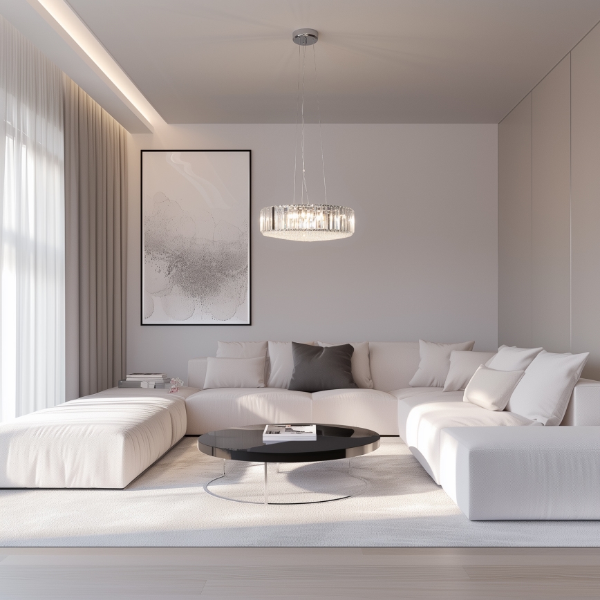 Brilagi - LED Kristall-lühter GLAMOUR 5xG9/42W/230V