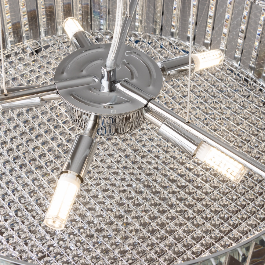 Brilagi - LED Kristall-lühter GLAMOUR 5xG9/42W/230V