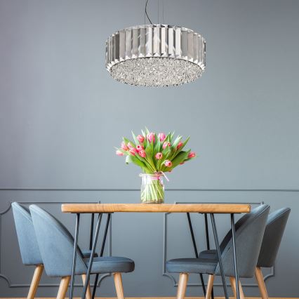 BRILAGI - LED-kristall-lühter kaabliga GLAMOUR 5xG9/42W/230V