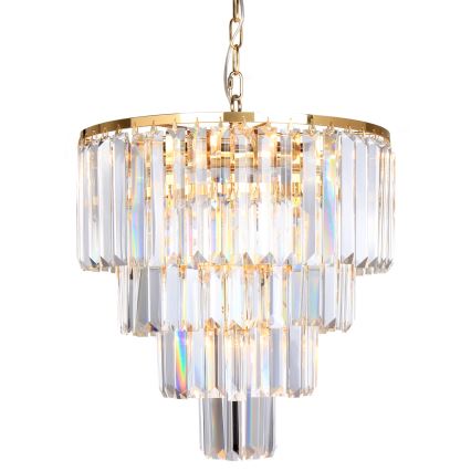Brilagi - LED Kristall-lühter MOZART 5xE14/40W/230V kuldne