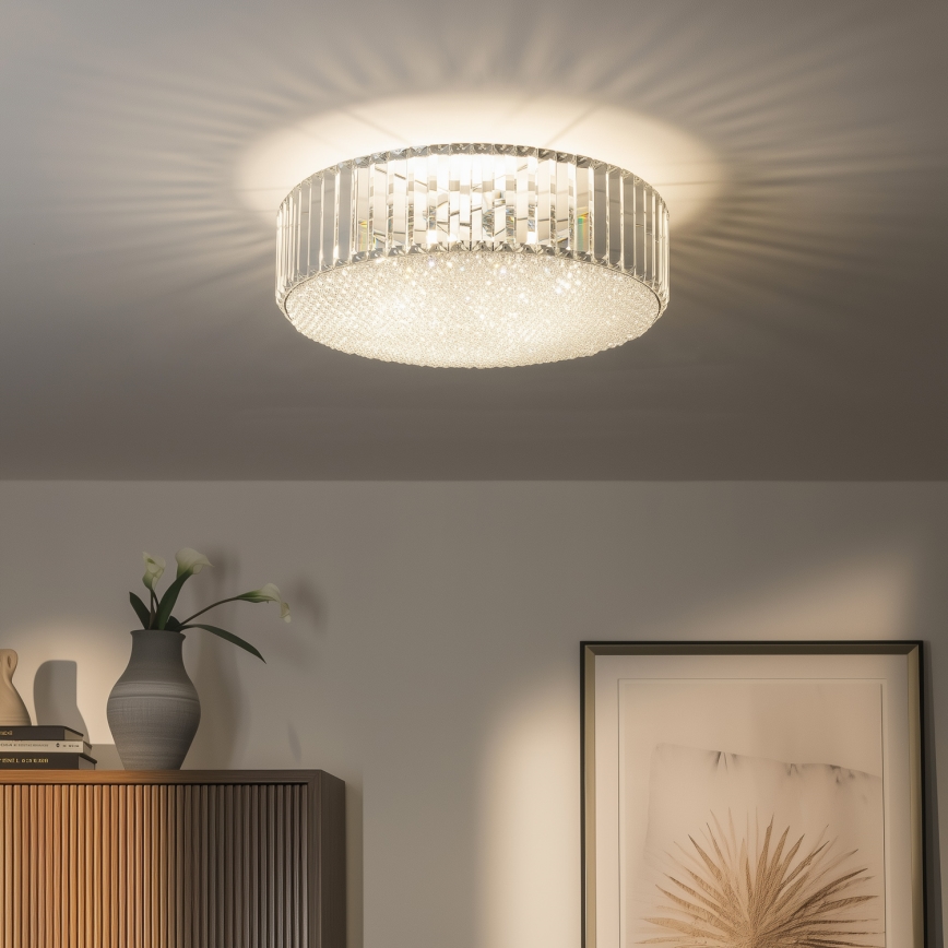 Brilagi - LED-kristallidega laelamp GLAMOUR 5xG9/42W/230V läbimõõt 46 cm