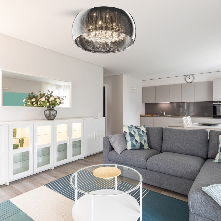 Brilagi - LED-kristall-lühter JEWEL 6xG9/42W/230V, läbimõõt 50 cm