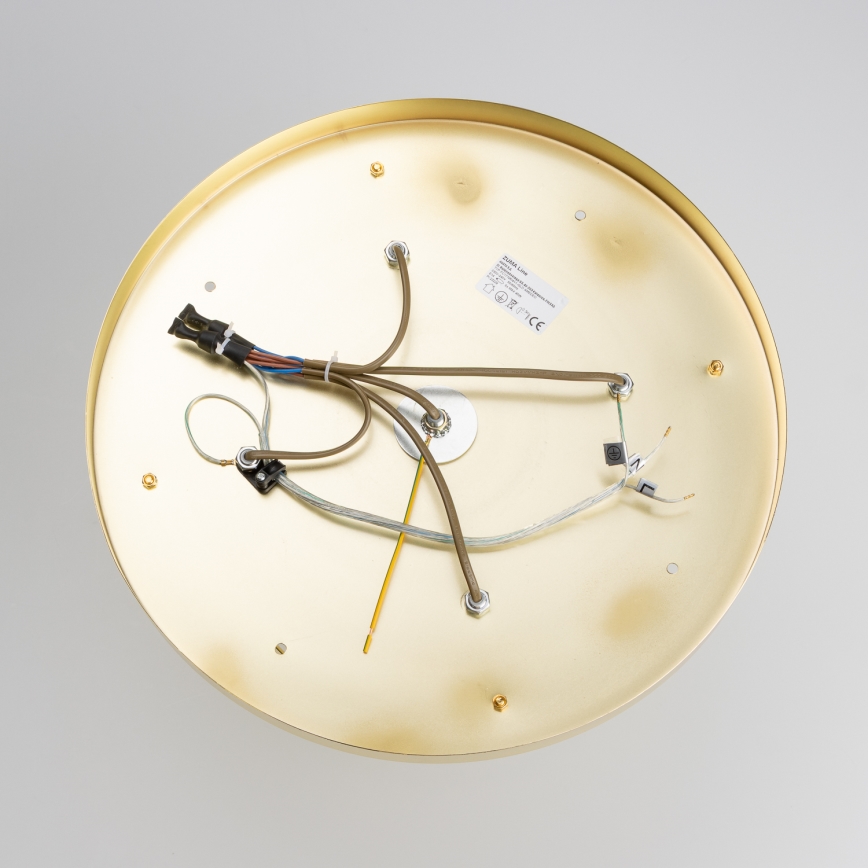 Brilagi - LED kristalllaelamp MOZART 5xE14/40W/230V läbimõõt 40 cm kuldne
