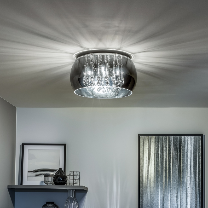 Brilagi - LED Kristallist laevalgusti JEWEL 5xG9/42W/230V