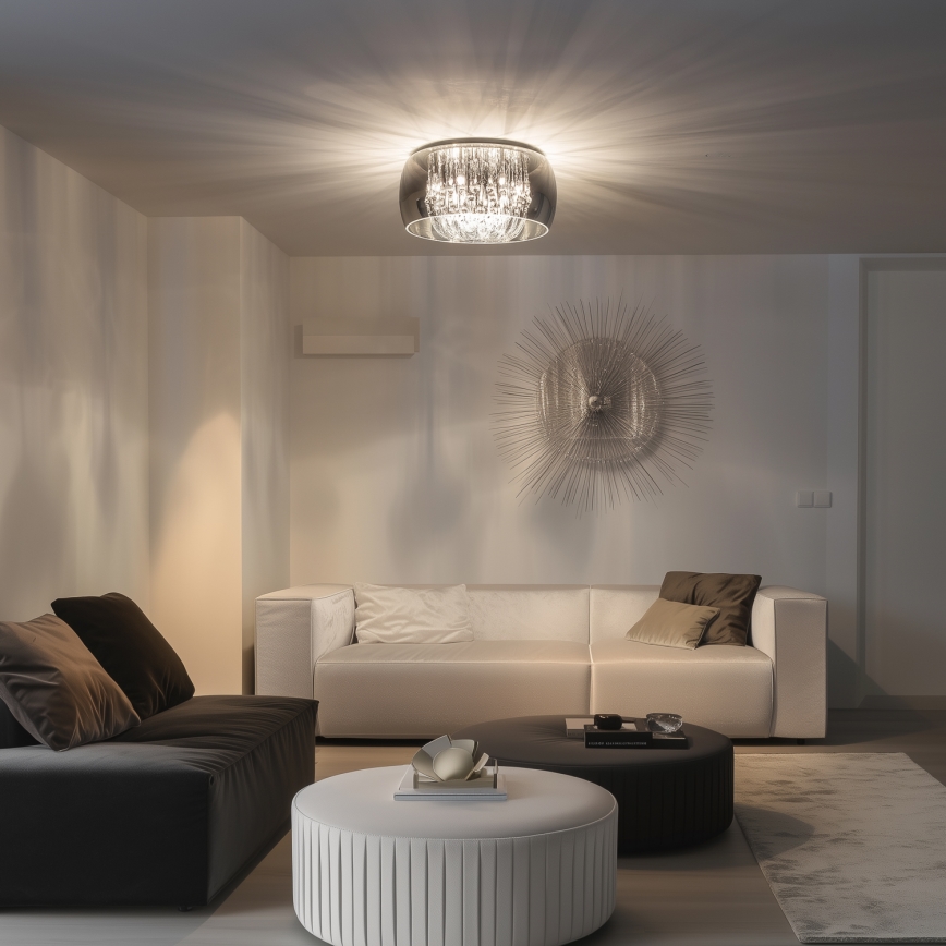 Brilagi - LED Kristallist laevalgusti JEWEL 6xG9/42W/230V