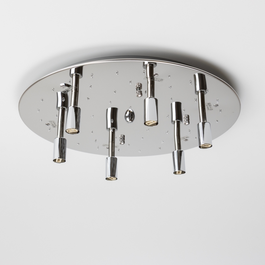 Brilagi - LED Kristallist laevalgusti JEWEL 6xG9/42W/230V