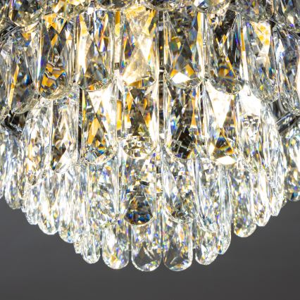 Brilagi - LED Kristallist laevalgusti VELURE 5xE14/40W/230V kuldne