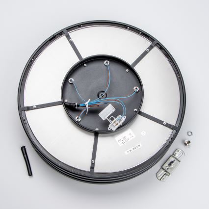 Brilagi - LED Kristallist laevalgusti VELURE 5xE14/40W/230V must