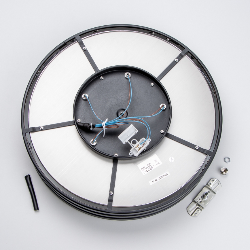 Brilagi - LED Kristallist laevalgusti VELURE 5xE14/40W/230V must