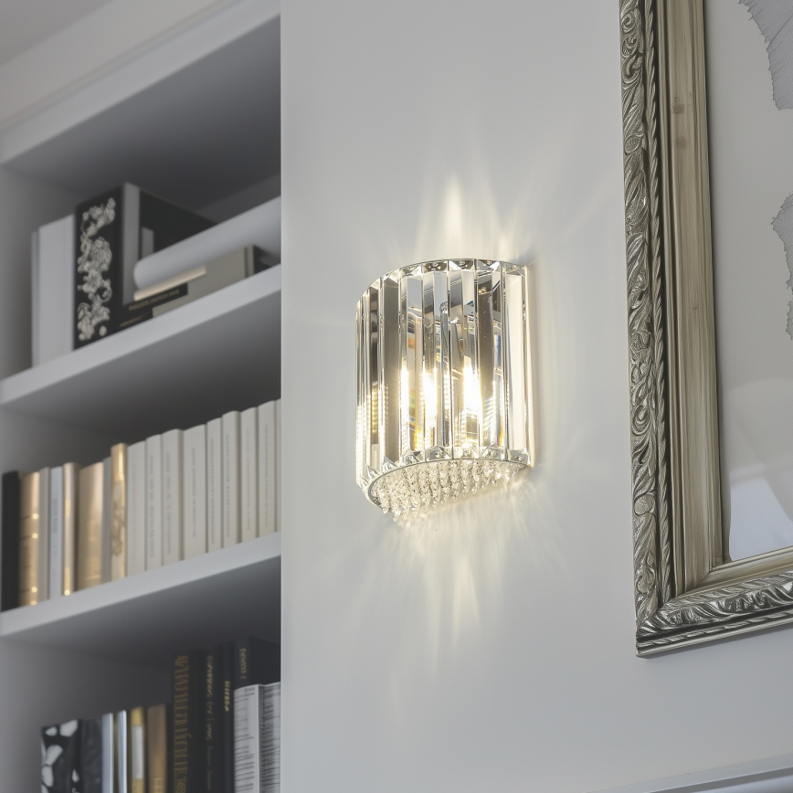Brilagi - LED Kristallist seinavalgusti GLAMOUR 1xG9/42W/230V