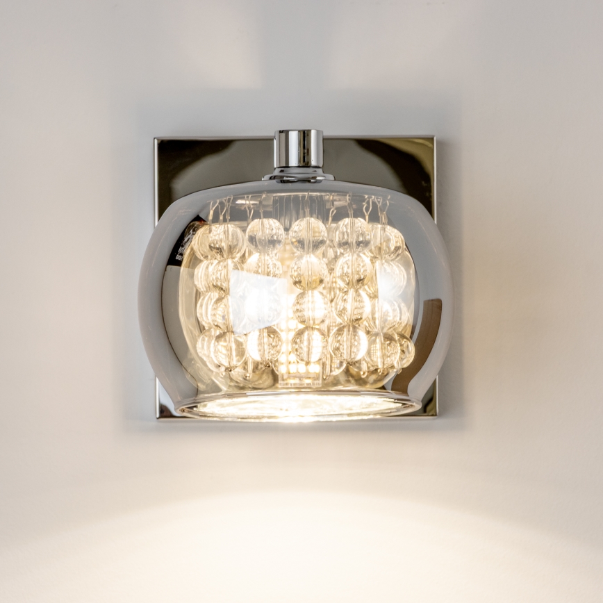Brilagi - LED Kristallist seinavalgusti JEWEL 1xG9/42W/230V