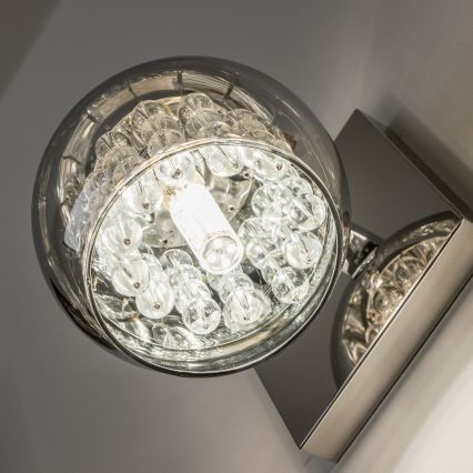 Brilagi - LED Kristallist seinavalgusti JEWEL 1xG9/42W/230V