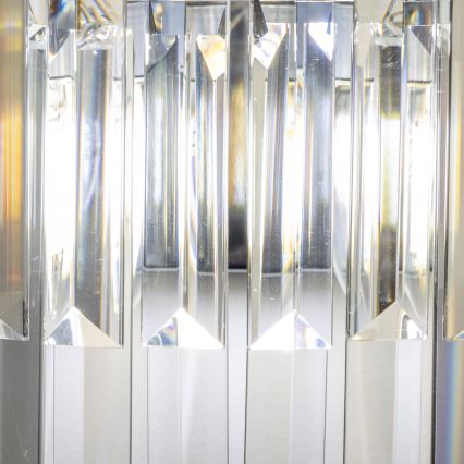 Brilagi - LED Kristallist seinavalgusti MOZART 2xE14/40W/230V läikiv kroom