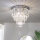 Brilagi - LED-kristalllaelamp MOZART 5xE14/40W/230V läbimõõt 40 cm läikiv kroom