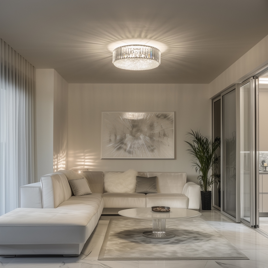 Brilagi - LED-kristallidega laelamp GLAMOUR 5xG9/42W/230V läbimõõt 46 cm