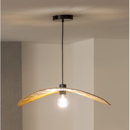Brilagi - LED-kroonlühter riputusnööriga CERIA BOHO 1xE27/40W/230V läbimõõt 60 cm rafiast