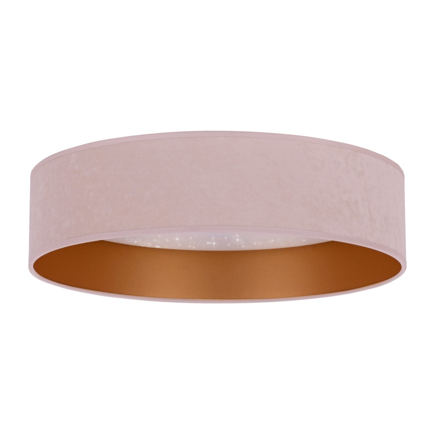 Brilagi - LED La4evalgusti VELVET STAR LED/24W/230V d. 40 cm 3000K/4000K/6400K roosa/kuldne