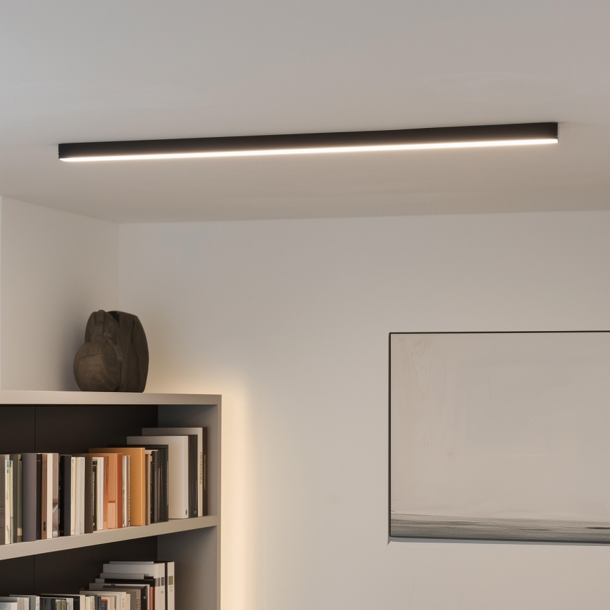 Brilagi - LED lae pinnale kinnitatav valgusti FULLDAY LED/30/40/50W/230V 2700/4000/6000K 150 cm must