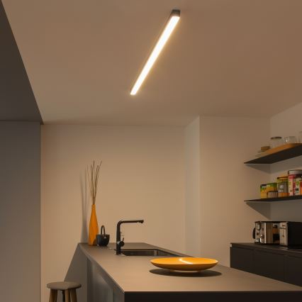 Brilagi - LED lae pinnale kinnitatav valgusti FULLDAY LED/30/40/50W/230V 2700/4000/6000K 150 cm must