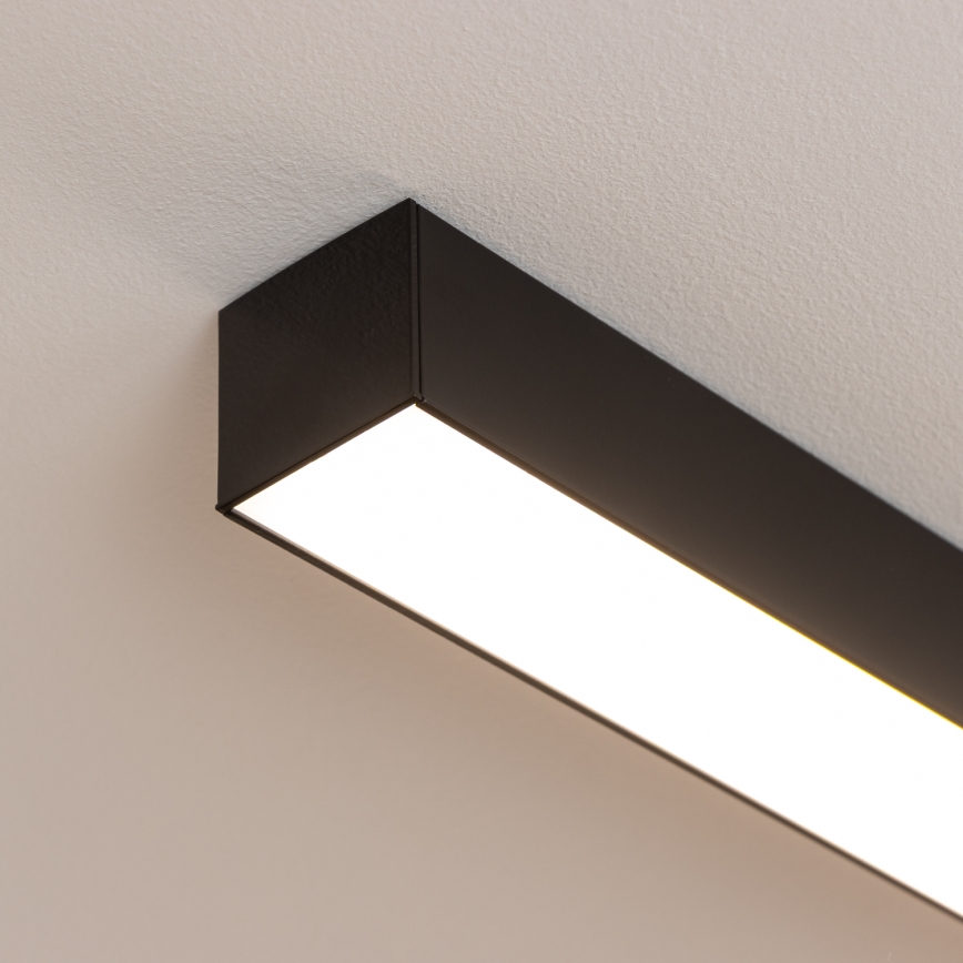 Brilagi - LED lae pinnale kinnitatav valgusti FULLDAY LED/30/40/50W/230V 2700/4000/6000K 150 cm must