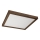 Brilagi - LED Lae valgusti WOODY FRAME LED/50W/230V 60x60 cm IP44 pähkel