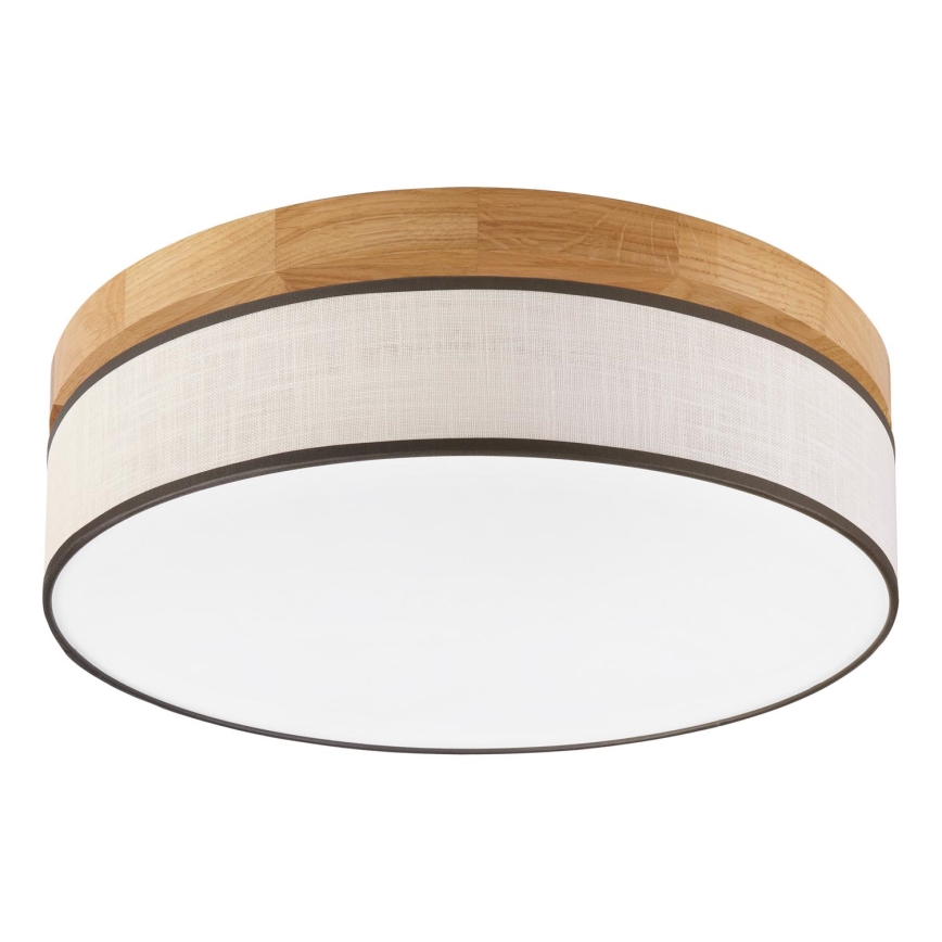 Brilagi - LED-laekattav valgusti BELLADONNA LED/36W/230V läbimõõt 40 cm kreem/ tamm