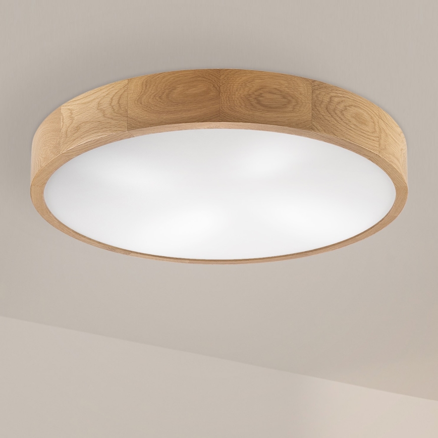 Brilagi - LED Laeklamp CARVALHO 4xE27/60W/230V tamm ø 57,5 cm