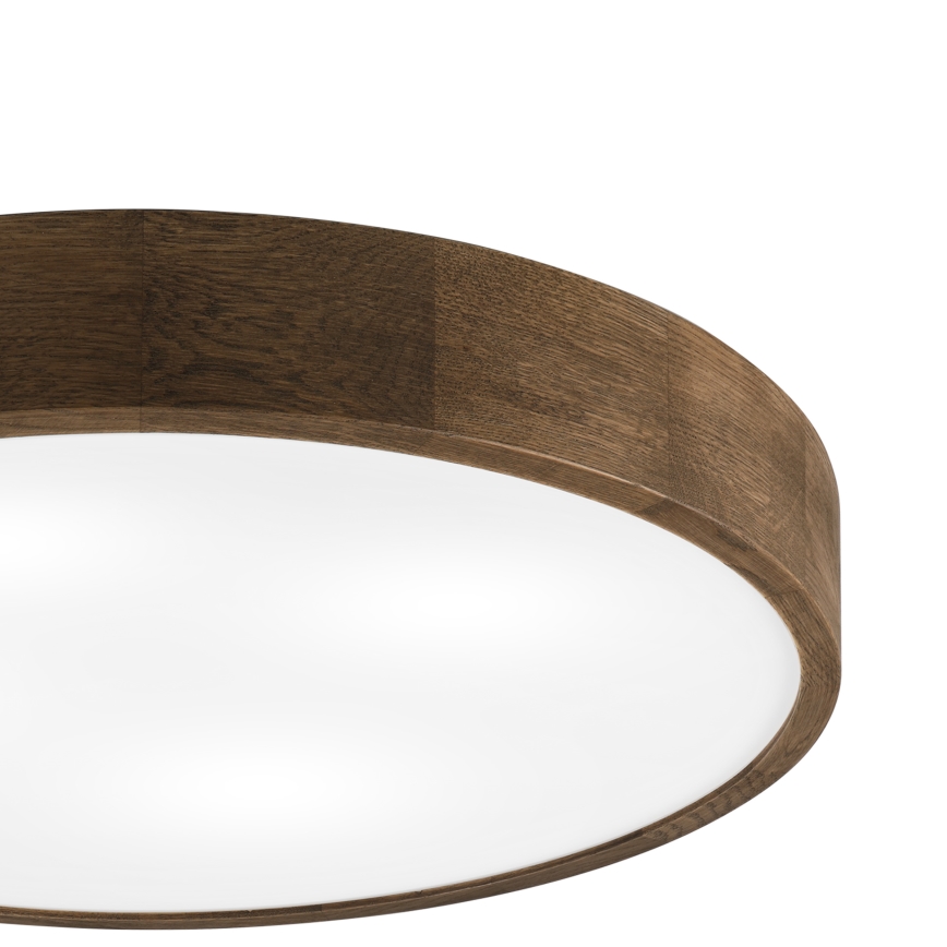 Brilagi - LED Laekvalgusti CARVALHO 4xE27/60W/230V pähkel Ø 57,5 cm