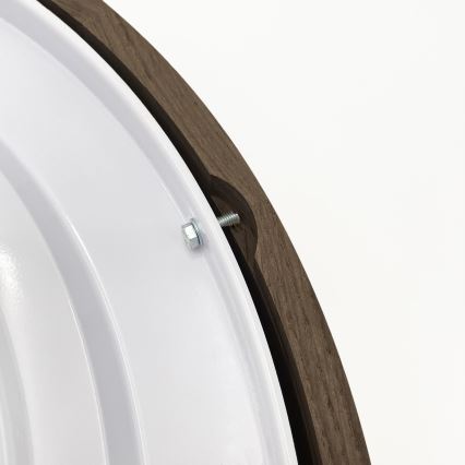 Brilagi - LED Laekvalgusti CARVALHO 4xE27/60W/230V pähkel Ø 57,5 cm