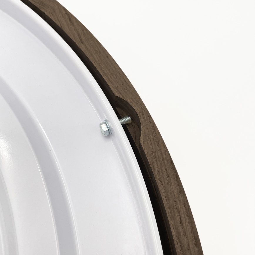 Brilagi - LED Laekvalgusti CARVALHO 4xE27/60W/230V pähkel Ø 57,5 cm