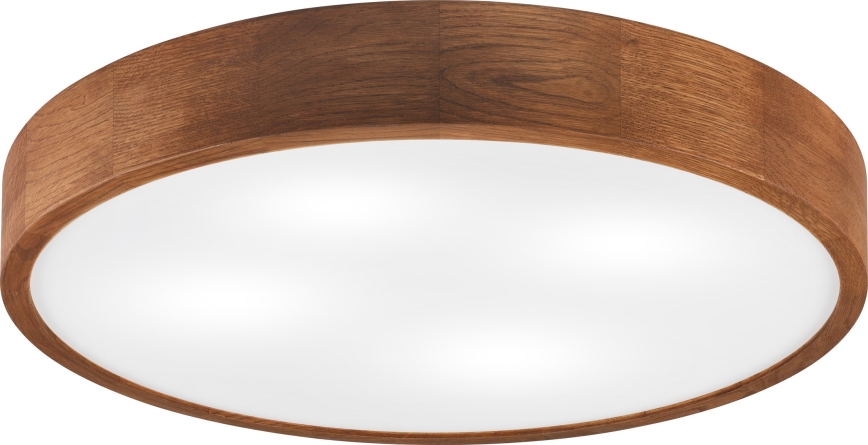 Brilagi - LED Laekvalgusti CARVALHO 4xE27/60W/230V tamm kirsipuu Ø 57,5 cm