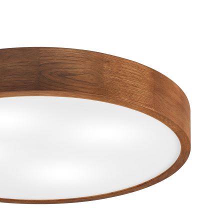 Brilagi - LED Laekvalgusti CARVALHO 4xE27/60W/230V tamm kirsipuu Ø 57,5 cm