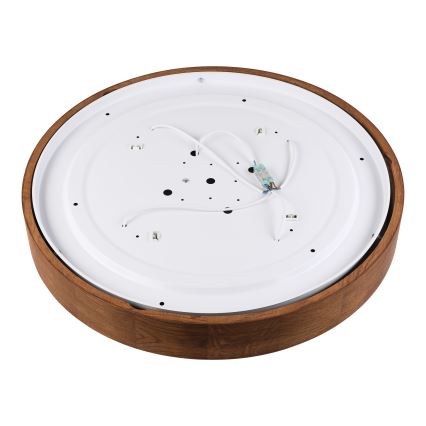 Brilagi - LED Laekvalgusti CARVALHO 4xE27/60W/230V tamm kirsipuu Ø 57,5 cm