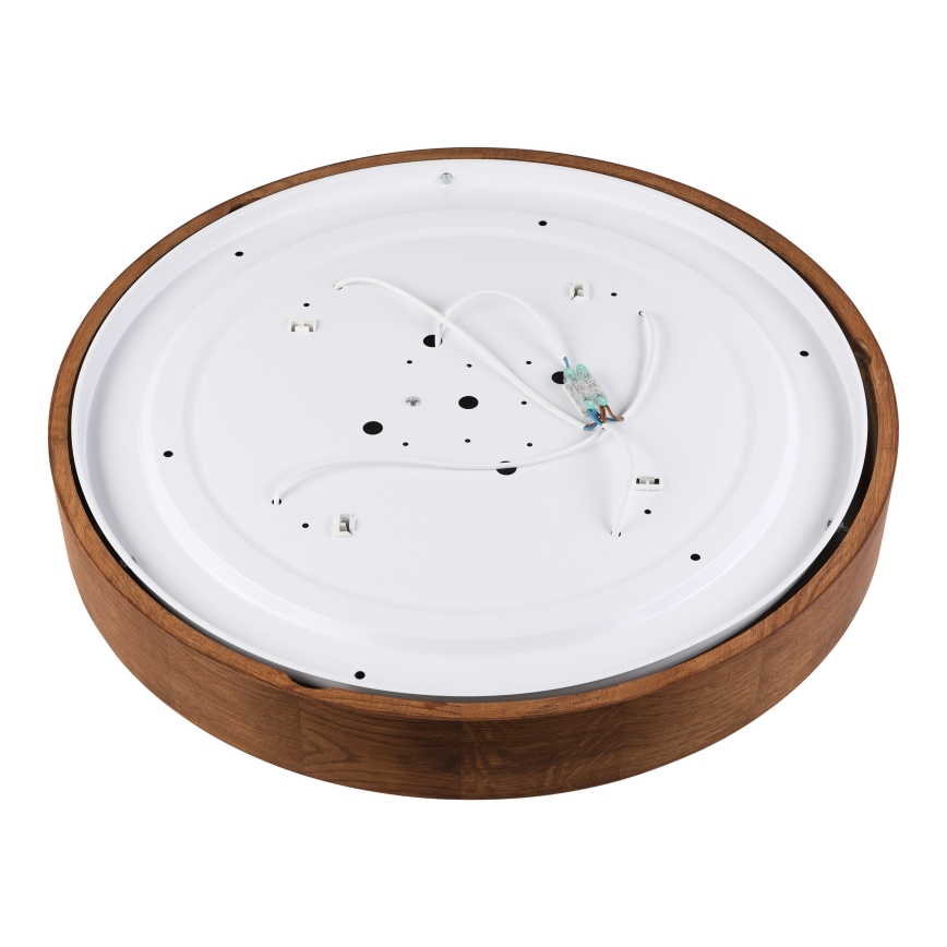 Brilagi - LED Laekvalgusti CARVALHO 4xE27/60W/230V tamm kirsipuu Ø 57,5 cm