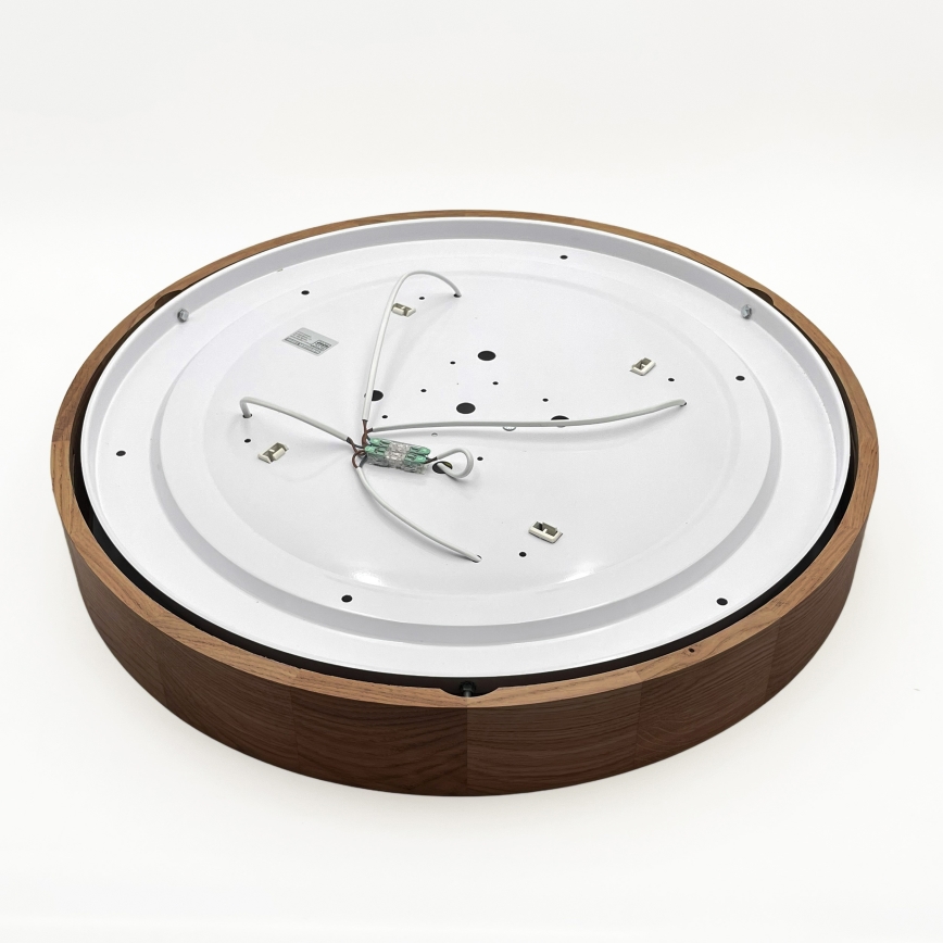 Brilagi - LED Laekvalgusti CARVALHO 4xE27/60W/230V tamm kirsipuu Ø 57,5 cm