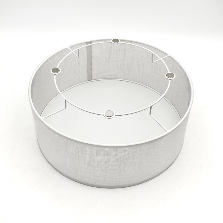 Brilagi - LED laelamp BELLADONNA 1xE27/15W/230V läbimõõt 30 cm valge/tamm-pähkel