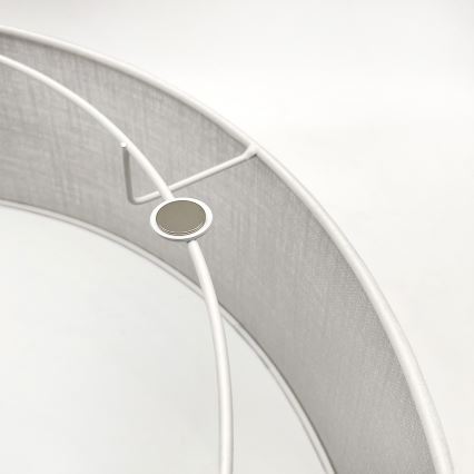 Brilagi - LED laelamp BELLADONNA 3xE27/15W/230V läbimõõt 50 cm valge/tamm-pähkel