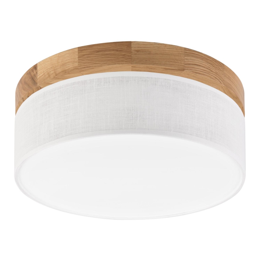 Brilagi - LED Laelamp BELLADONNA LED/20W/230V Ø 30 cm valge/ tamm