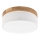 Brilagi - LED Laelamp BELLADONNA LED/20W/230V Ø 30 cm valge/ tamm