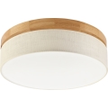 Brilagi - LED Laelamp BELLADONNA LED/36W/230V läbimõõt 40 cm kreem/ tamm