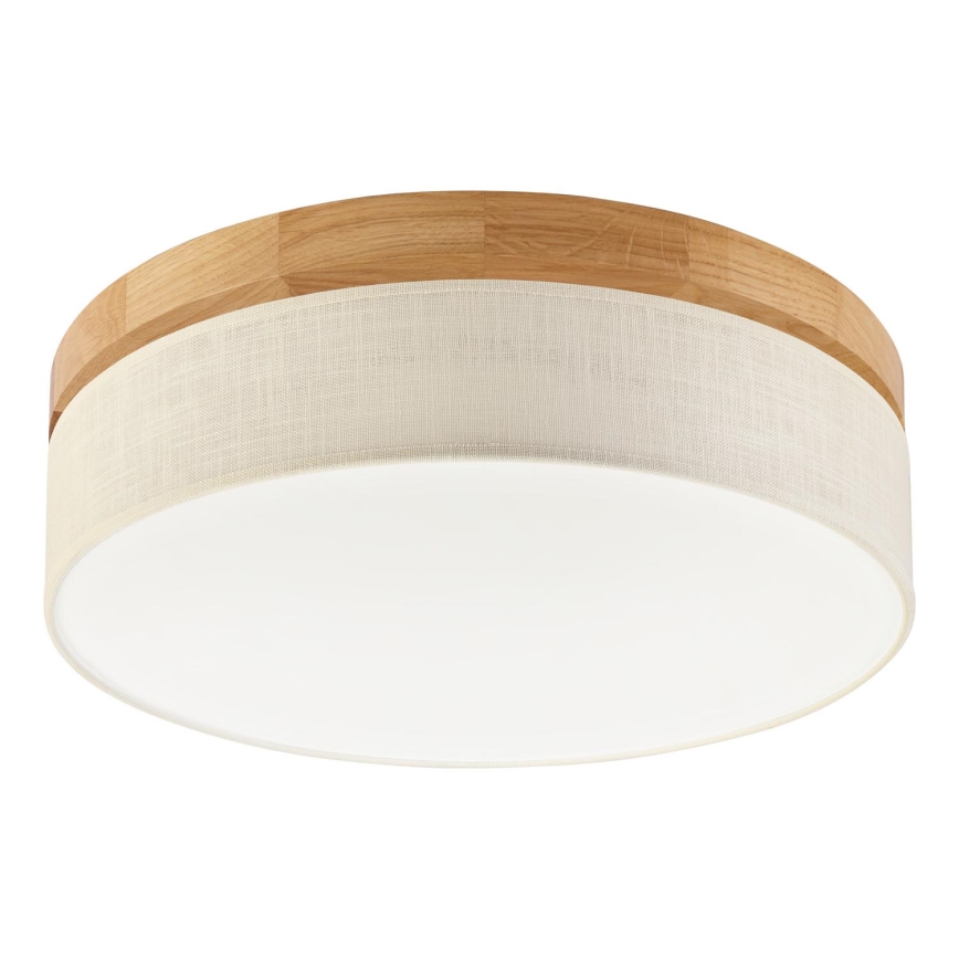 Brilagi - LED Laelamp BELLADONNA LED/36W/230V läbimõõt 40 cm kreem/ tamm