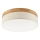 Brilagi - LED Laelamp BELLADONNA LED/36W/230V läbimõõt 40 cm kreem/ tamm