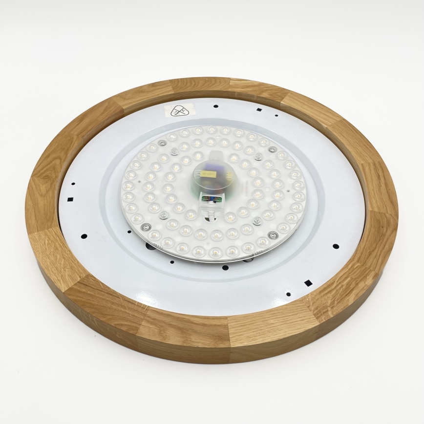 Brilagi - LED Laelamp BELLADONNA LED/36W/230V läbimõõt 40 cm kreem/ tamm