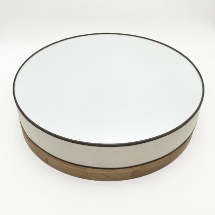 Brilagi - LED laelamp BELLADONNA LED/36W/230V läbimõõt 50 cm kreemjas/tamm