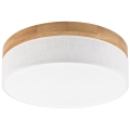 Brilagi - LED Laelamp BELLADONNA LED/36W/230V Ø 40 cm valge/tamm