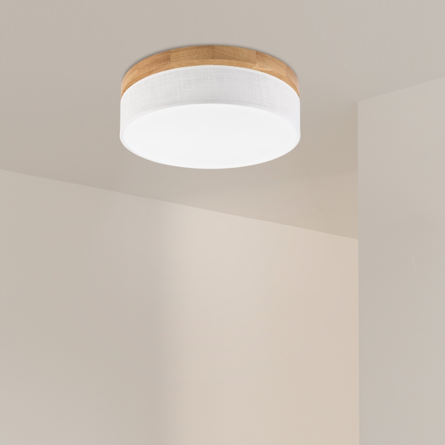 Brilagi - LED Laelamp BELLADONNA LED/36W/230V Ø 40 cm valge/tamm