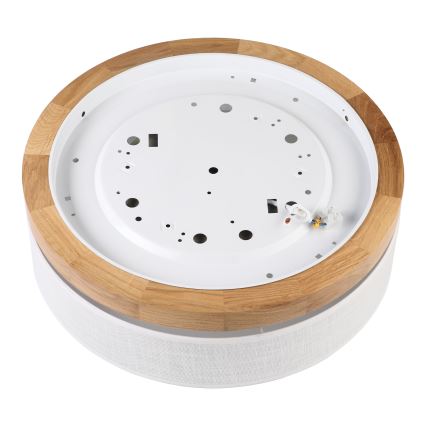 Brilagi - LED Laelamp BELLADONNA LED/36W/230V Ø 40 cm valge/tamm