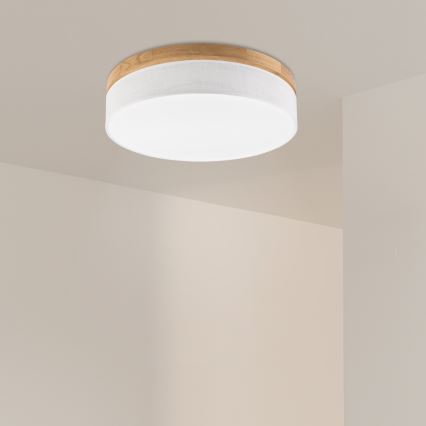Brilagi - LED Laelamp BELLADONNA LED/36W/230V Ø 50 cm valge/ tamm